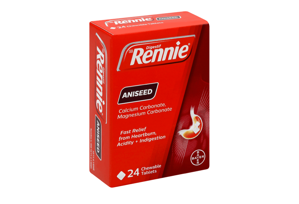 Rennie Aniseed 24 tablets