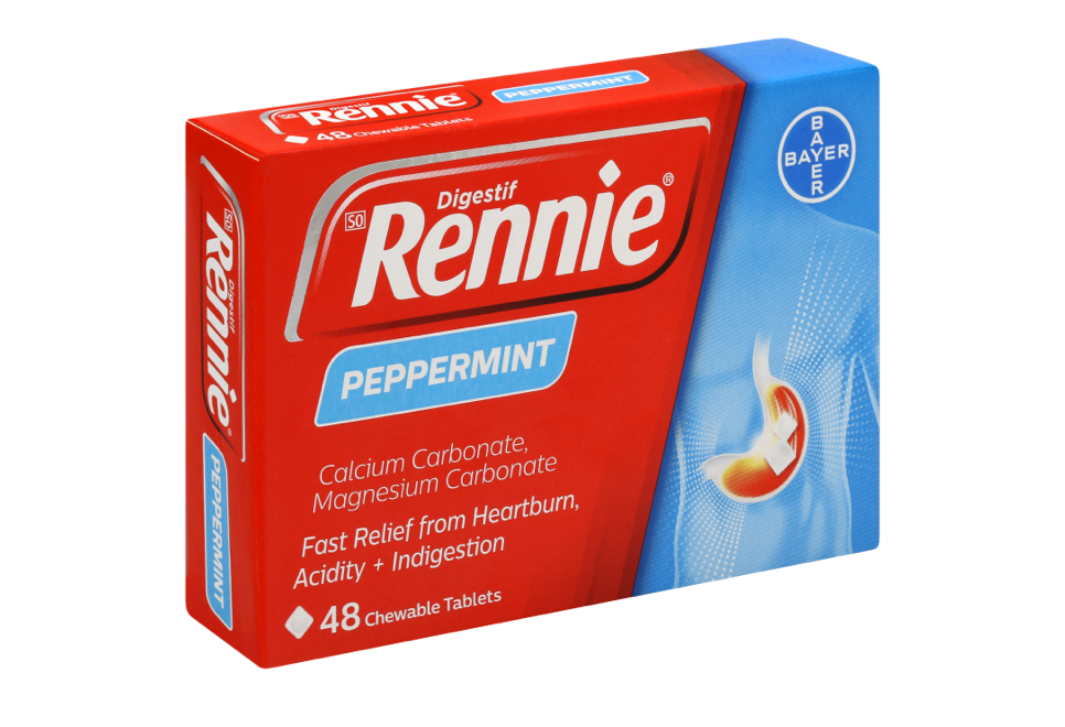 Rennie peppermint 48 tablets